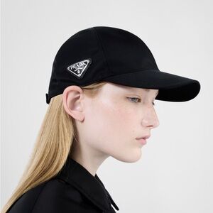 Prada Sleek Black Cap